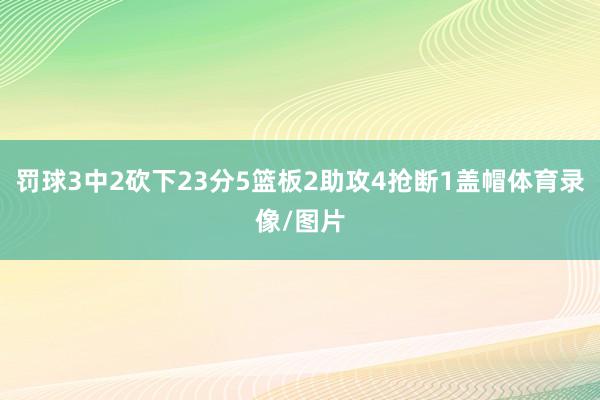 罚球3中2砍下23分5篮板2助攻4抢断1盖帽体育录像/图片
